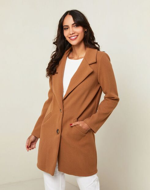 Manteau Josy camel