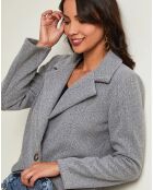 Manteau Josy gris