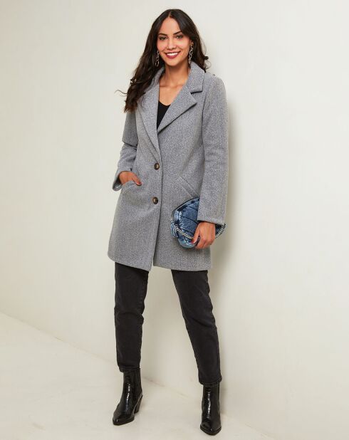 Manteau Josy gris