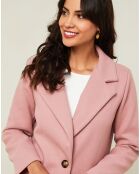 Manteau Josy rose