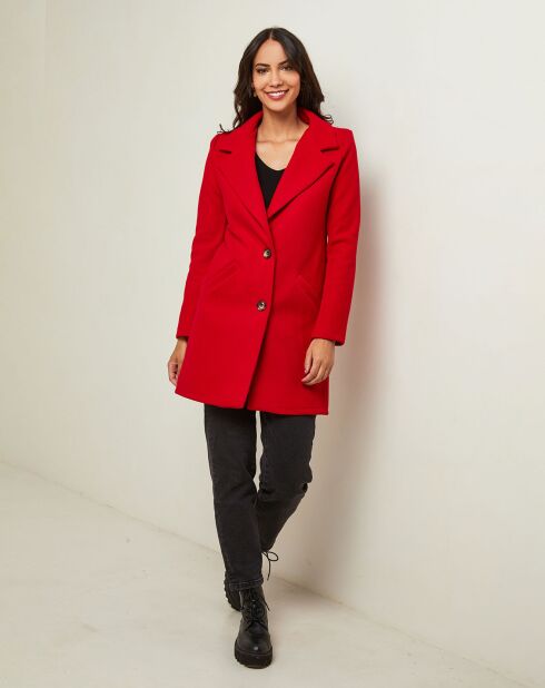 Manteau Josy rouge