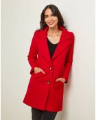 Manteau Josy rouge