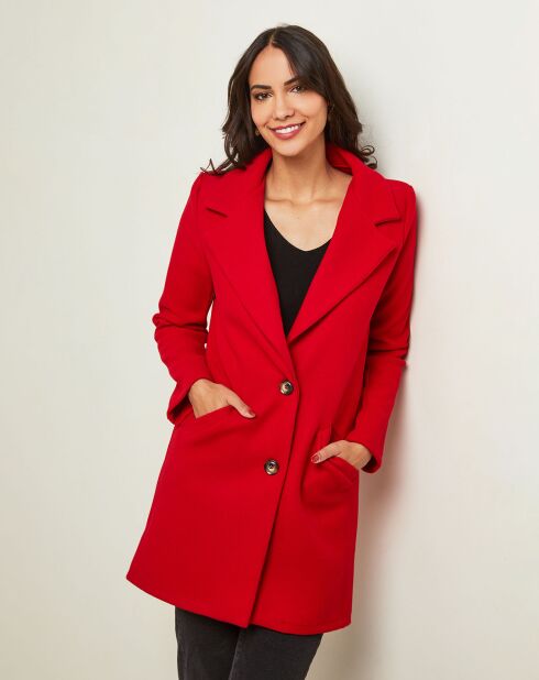 Manteau Josy rouge