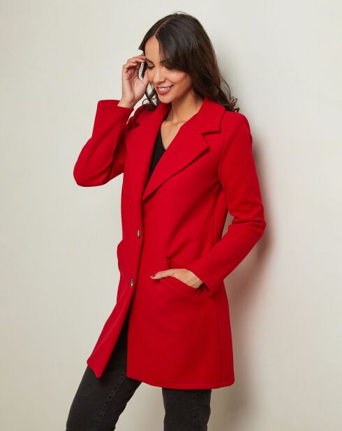 Manteau Josy rouge