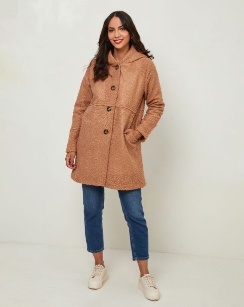 Manteau Cynthia camel