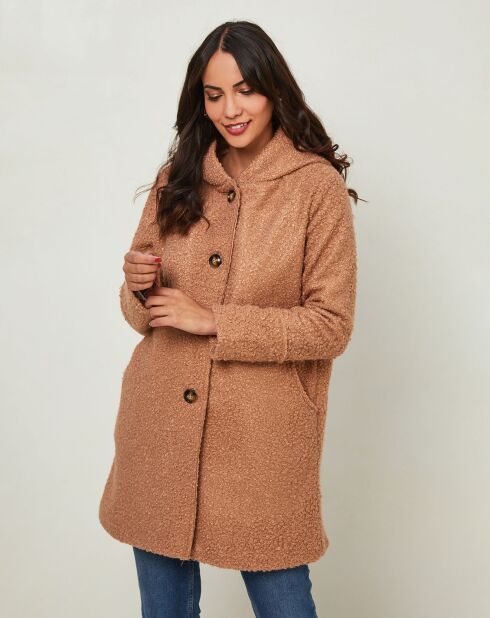 Manteau Cynthia camel