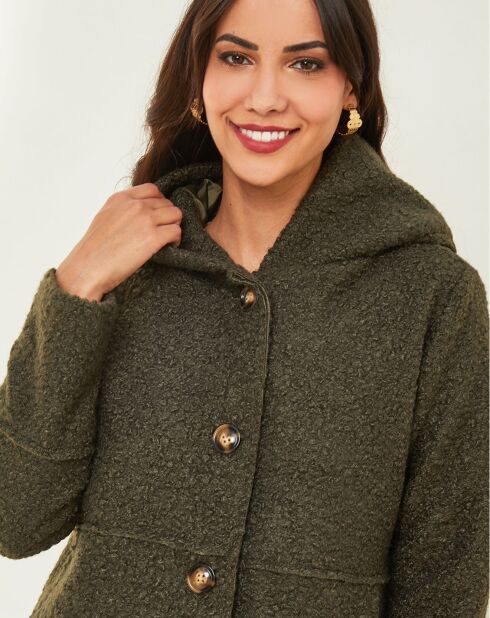 Manteau Cynthia kaki