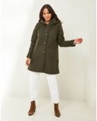 Manteau Cynthia kaki