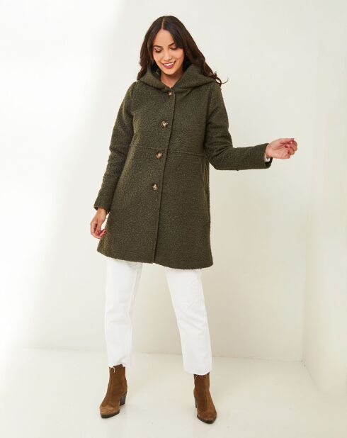 Manteau Cynthia kaki