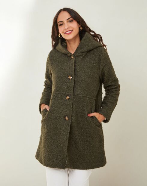 Manteau Cynthia kaki