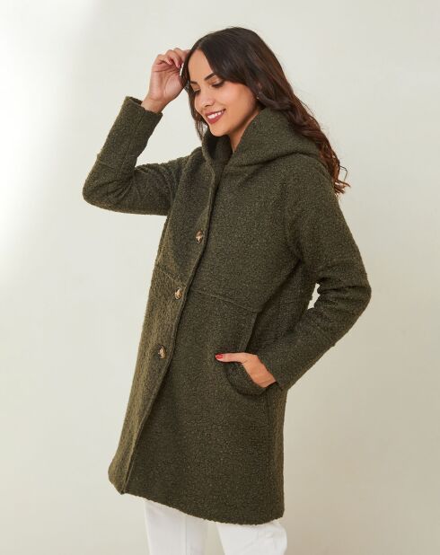 Manteau Cynthia kaki