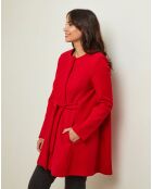 Manteau Giny rouge