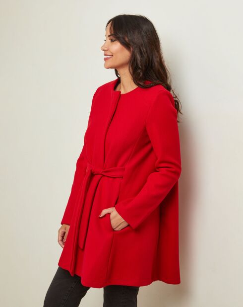 Manteau Giny rouge