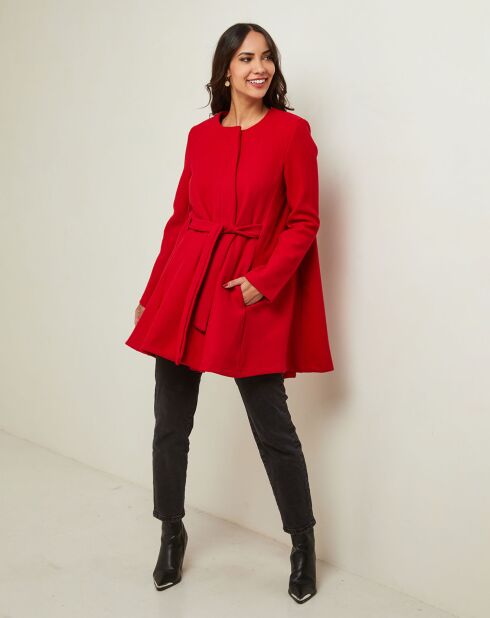 Manteau Giny rouge