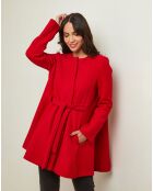 Manteau Giny rouge