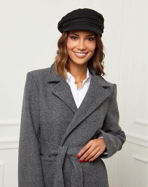 Manteau Anaïs anthracite