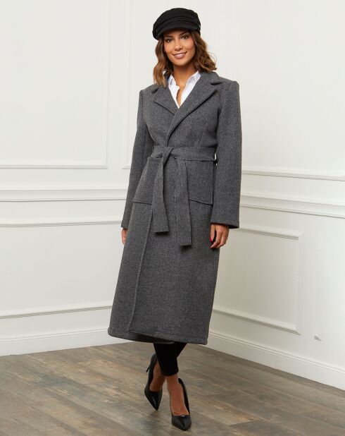 Manteau Anaïs anthracite