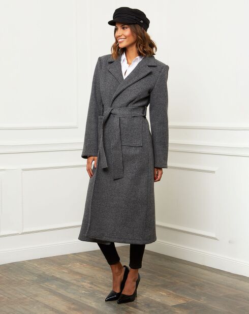 Manteau Anaïs anthracite