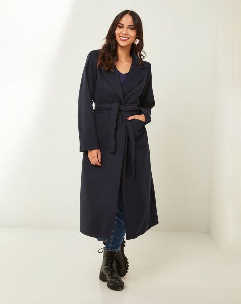 Manteau Anaïs marine