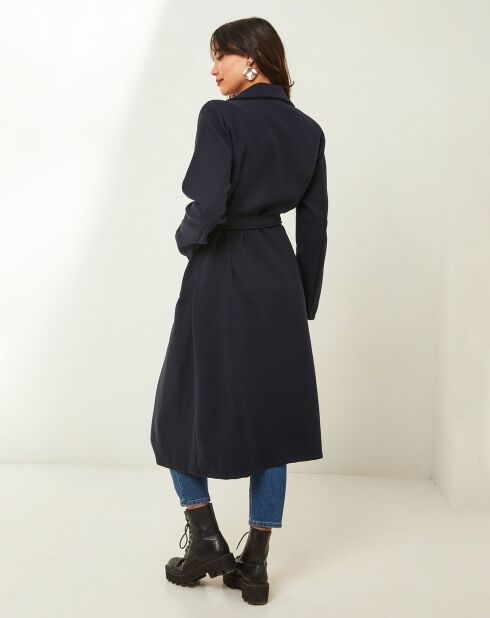 Manteau Anaïs marine