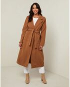 Manteau Poly camel