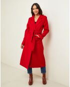 Manteau Poly rouge