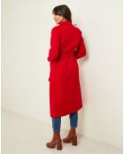 Manteau Poly rouge