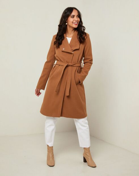 Manteau Camille camel