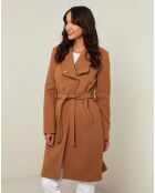 Manteau Camille camel