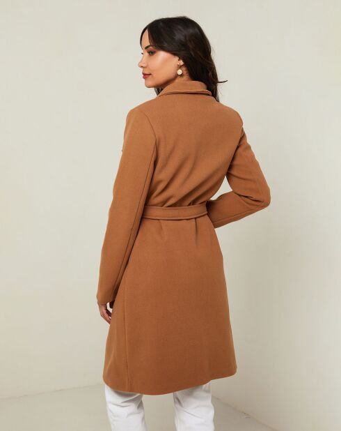 Manteau Camille camel