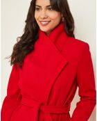 Manteau Camille rouge