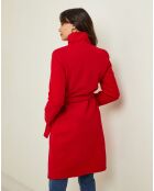 Manteau Camille rouge