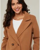 Manteau Julia camel