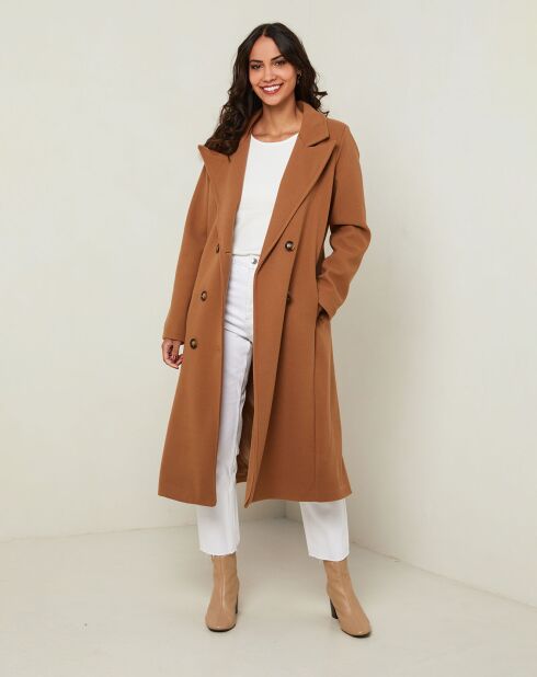 Manteau Julia camel