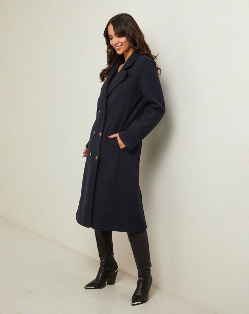 Manteau Julia marine