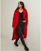 Manteau Julia rouge