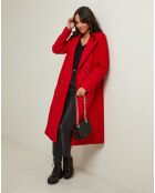 Manteau Julia rouge