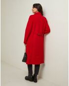 Manteau Julia rouge