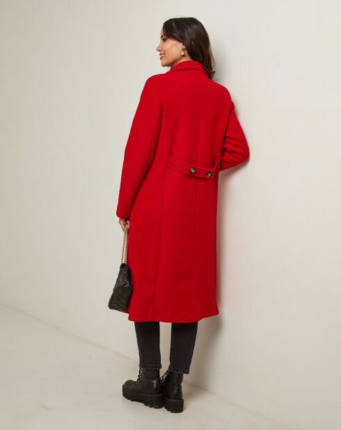 Manteau Julia rouge