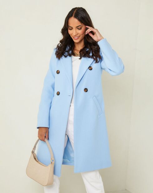 Manteau Louise ciel