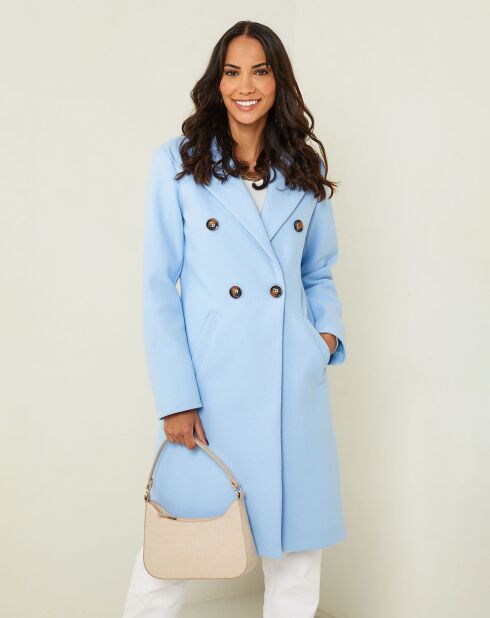 Manteau Louise ciel