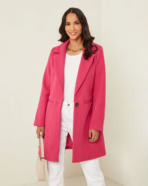 Manteau Audrey fuchsia