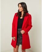 Manteau Audrey rouge