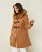 Manteau Pauline camel