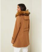 Manteau Pauline camel