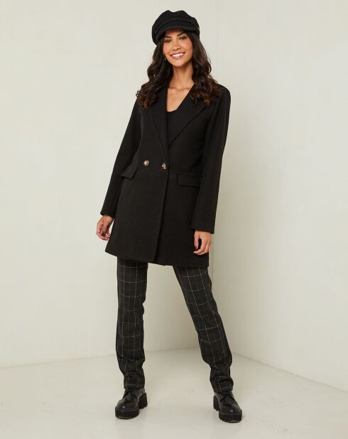 Manteau Prune noir