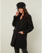 Manteau Prune noir