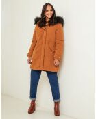 Doudoune Frédérique camel