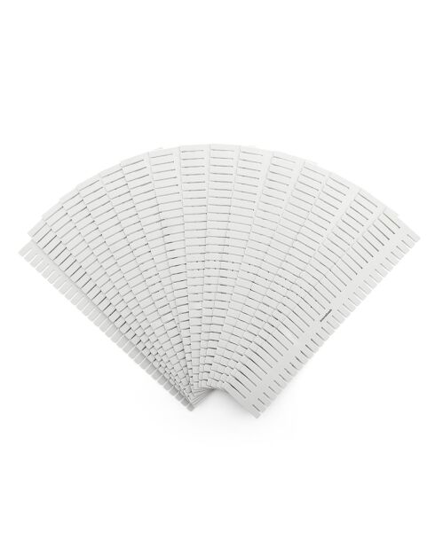 16 graue Schubladenorganisatoren - 37x7 cm