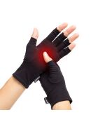 Gants de compression pour l'arthrite noirs - Taille S